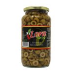 OLIVES 900g Sliced green