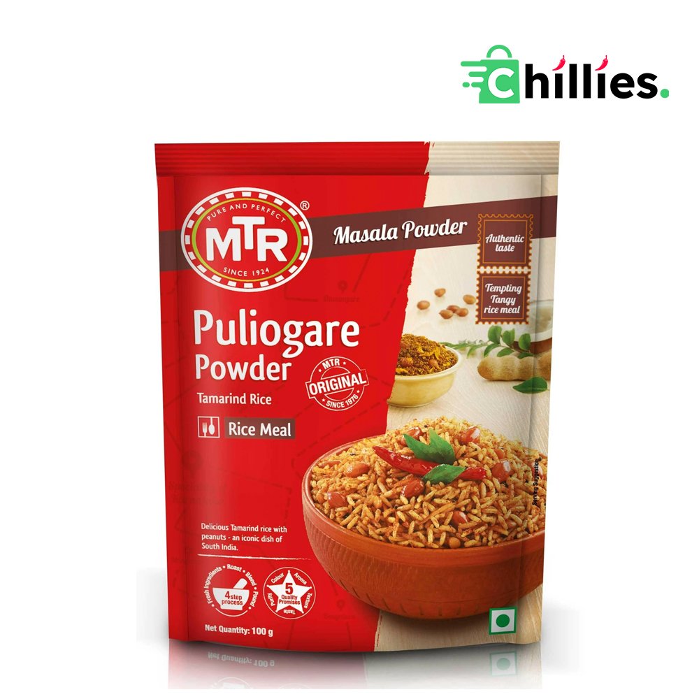 CL1312 MTR Puliogara Powder 200g Chillies Malta
