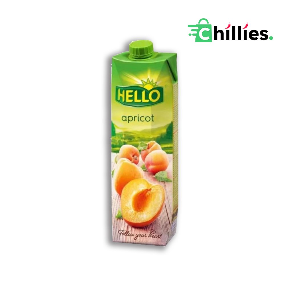 Hello Juice Apricot 1ltr