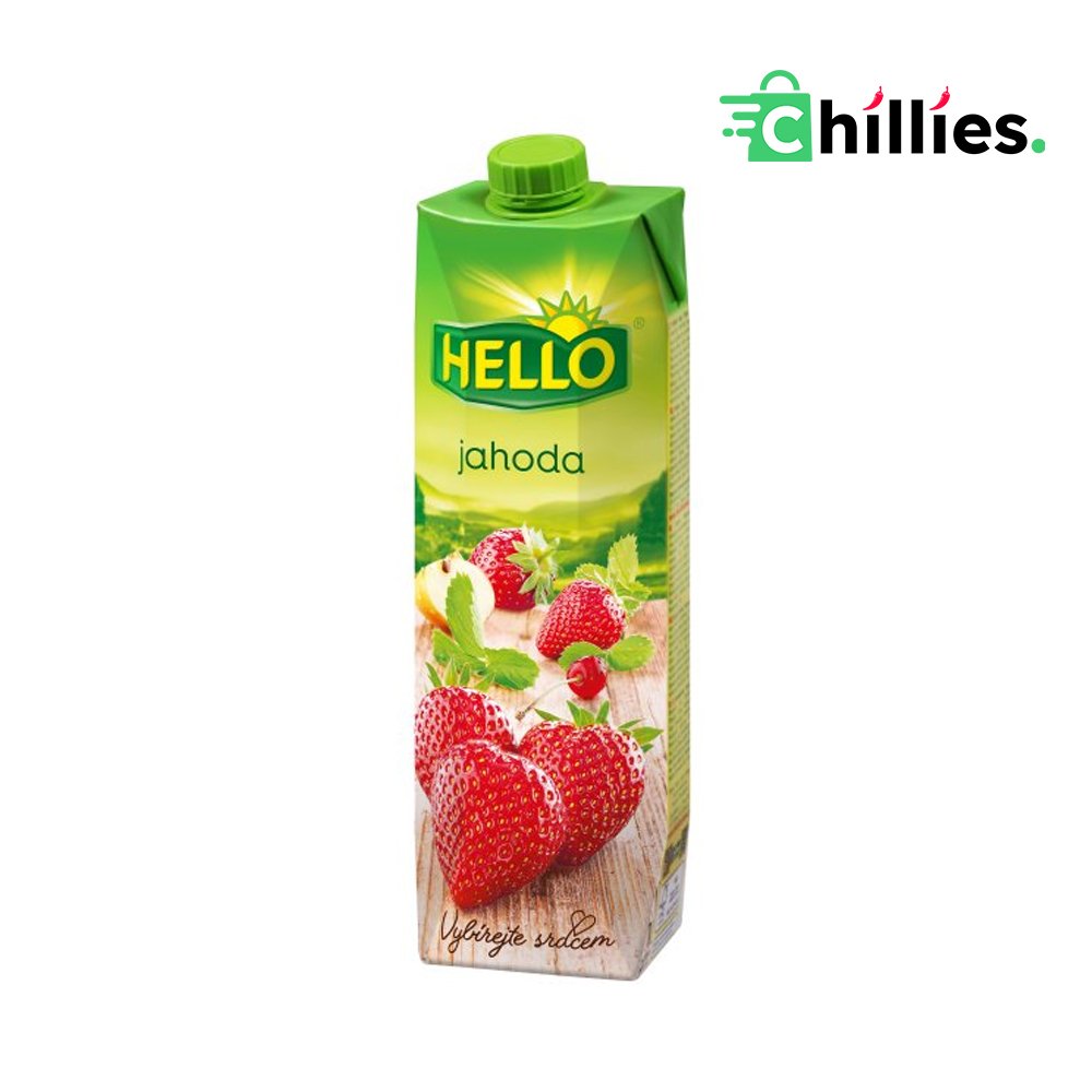 Hello Juice Strawberry 1ltr