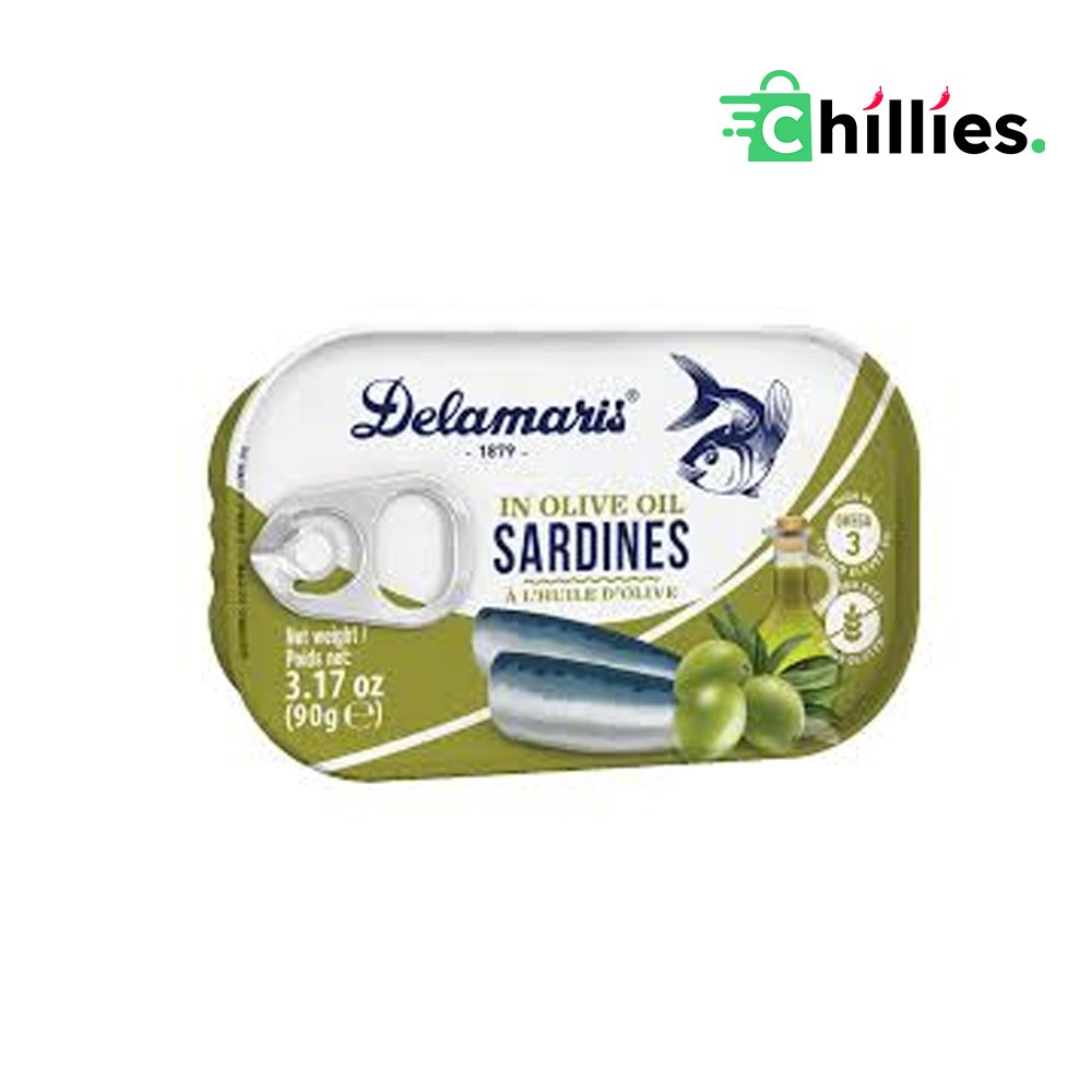 CL1552 Delamaris Sardine in Oilve oil 90g