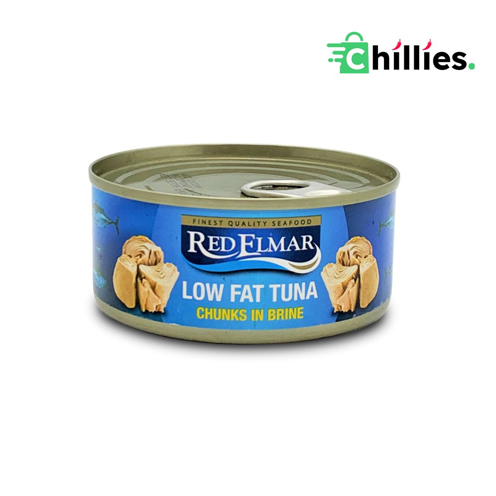CL1553 Red Elmar Low fat tuna in brine 80g 160g A & B